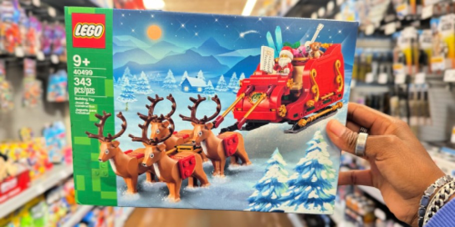 Santa’s Sleigh LEGO Set Just $25.63 on Walmart.online | May Sell Out!