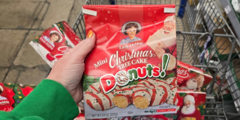 NEW Little Debbie Christmas Donuts, Mini Muffins, & More Spotted at Walmart