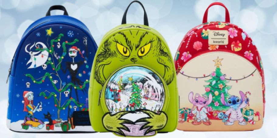 GO! Up to 40% Off Trendy Loungefly Holiday Backpacks on HotTopic.online