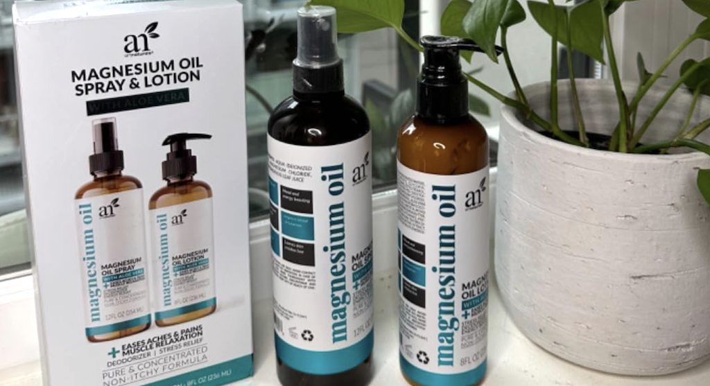 ArtNaturals Magnesium Oil Spray & Lotion Set JUST $11 Shipped on Amazon (Reg. $30)