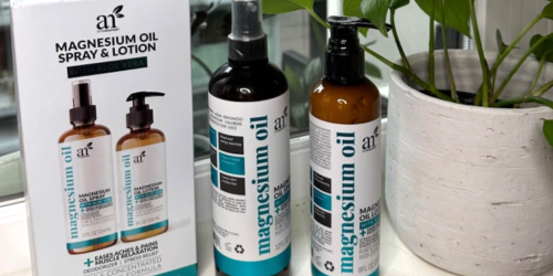 ArtNaturals Magnesium Oil Spray & Lotion Set JUST $11 Shipped on Amazon (Reg. $30)