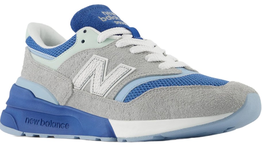 blue new balance sneakers