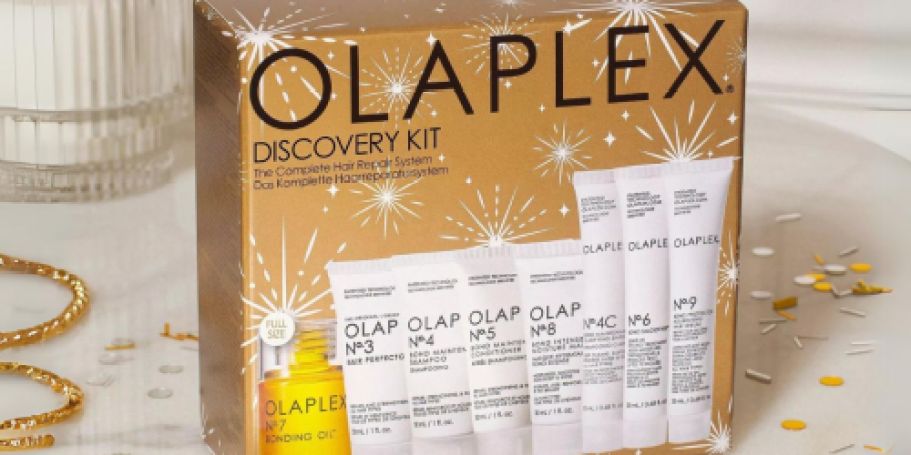 Olaplex 8-Piece Holiday Discovery Kit Just $35 Shipped on Ulta.online ($72 Value) | Includes Full-Size Bonding Oil