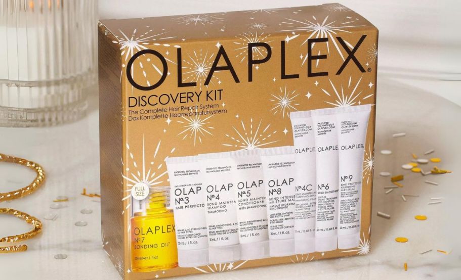 Olaplex 8-Piece Holiday Discovery Kit Just $35 Shipped on Ulta.online ($72 Value) | Includes Full-Size Bonding Oil