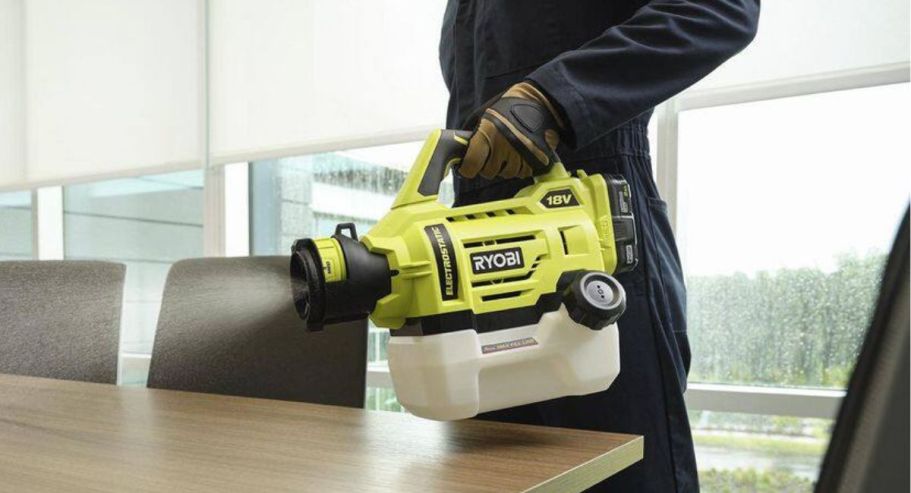 Up to 85% Off Ryobi Tools + Free Shipping | Cordless Electrostatic Sprayer Only $16.99 Shipped!