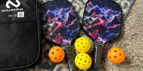 Pickleball 2-Paddle Set JUST $17.99 Shipped on Amazon – Perfect for Beginners & Pros