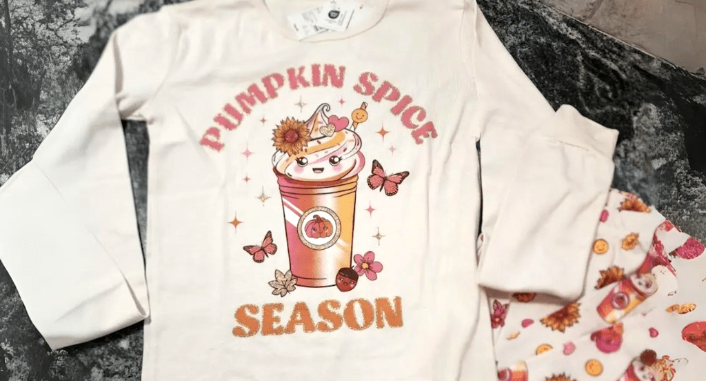 pumpkin spice pajamas 