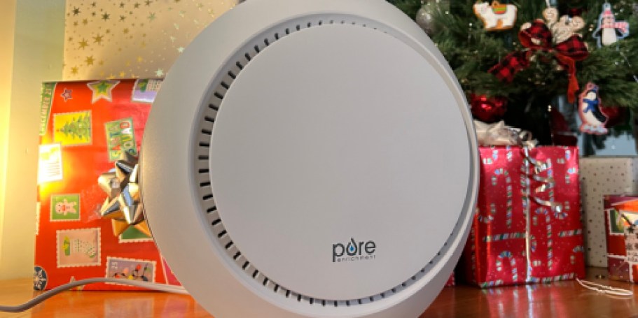 Pure Enrichment HEPA Air Purifier w/ Nightlight from $43 Shipped (Reg. $100) – Cleans Air While You Sleep!