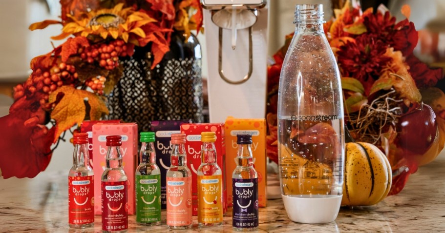 SodaStream Drops & Flavors from $2.25 (Reg. $6) | Make Custom Drinks at Home!