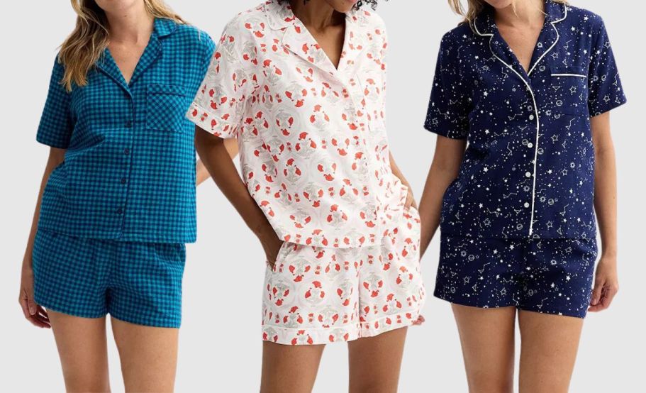 Up to 60% Off Kohl’s Women’s Pajamas | Cute 2-Piece Sets from $10.49