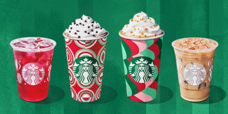 Starbucks 2024 Holiday Menu Is Here! Featuring FOUR New Drinks & More