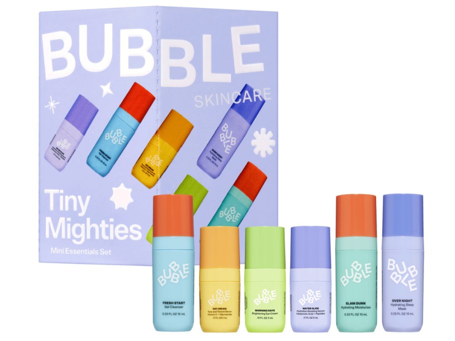 stock image of Bubble Tiny Mighties Mini Essentials Holiday Gift Set