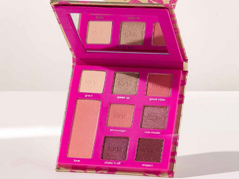 tarte leave your mark palette open stock image 