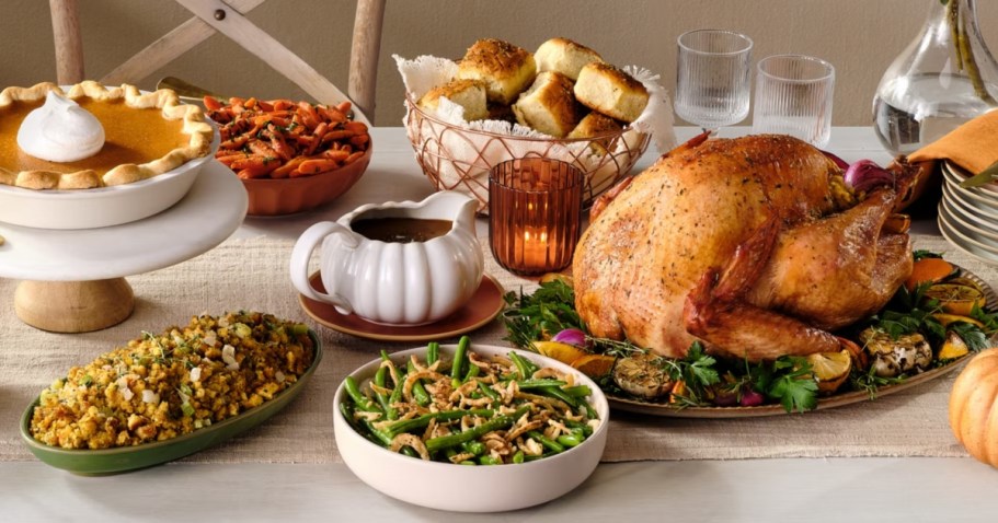 Thanksgiving Dinner for TEN Only $47 at ALDI This Year (Dessert Included!)