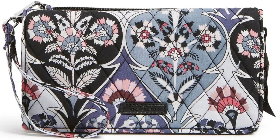 floral vera bradley wallet bag