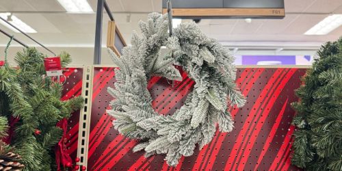 Target Christmas Decorations from $5 | Wreaths, Trees, & Garlands