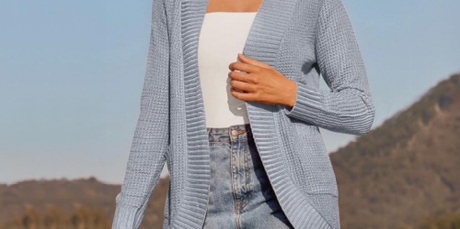 Zesica Cardigan Sweater Just $13.99 Shipped on Amazon | Over 7.4K 5-Star Reviews