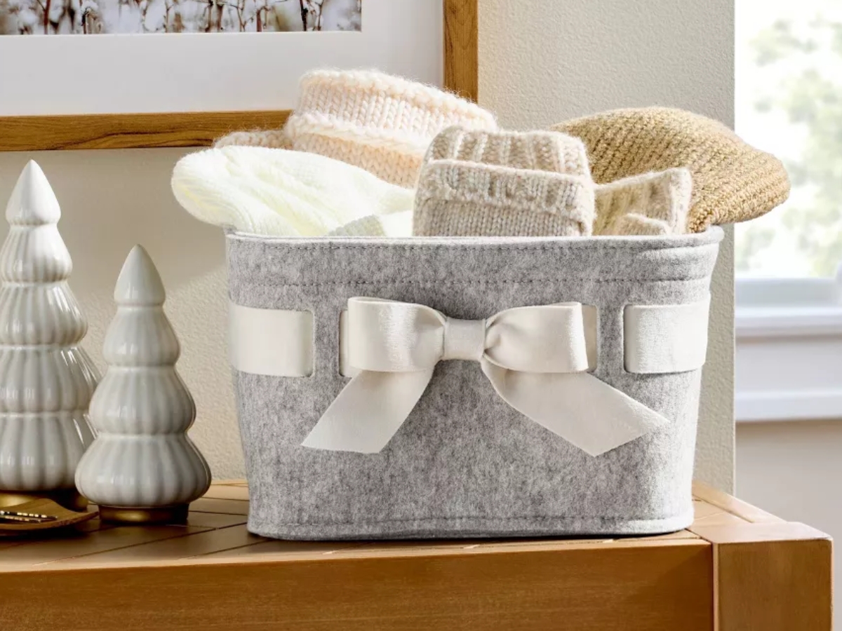 Target Storage Sale | Baskets UNDER $7 – Including Holiday Styles!