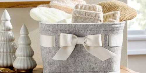 Target Storage Sale | Baskets UNDER $7 – Including Holiday Styles!