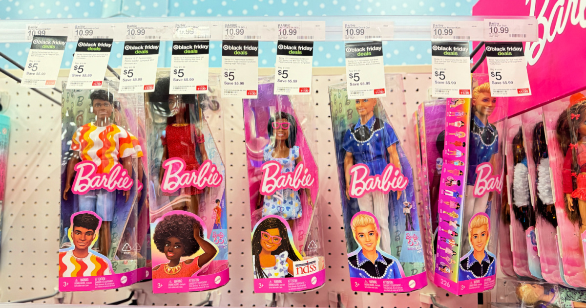 *HOT* Barbie Dolls ONLY $5 at Target