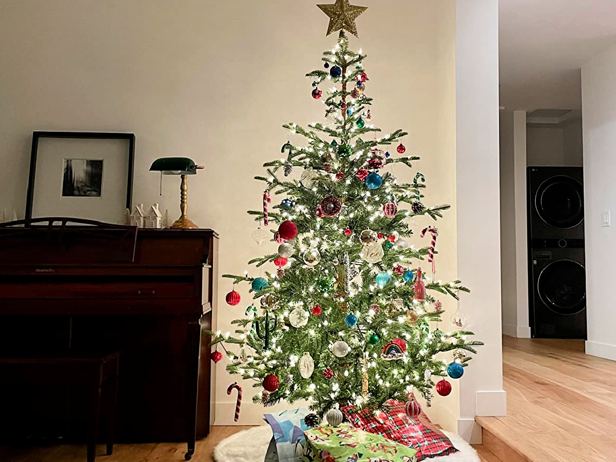 Up to 75% Off Christmas Sale at Woot | 7.5’ Norwegian Spruce Pre-lit Tree $62.99 Shipped!