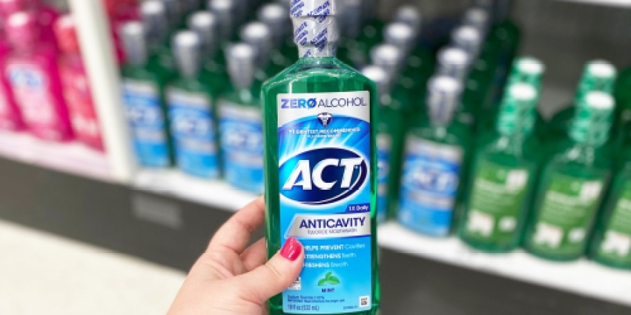 ACT Mouthwash Only $2 Shipped on Amazon (Regularly $6)