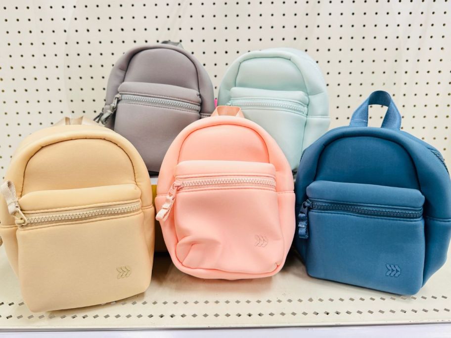 5 All in Motion Premium Mini Backpacks