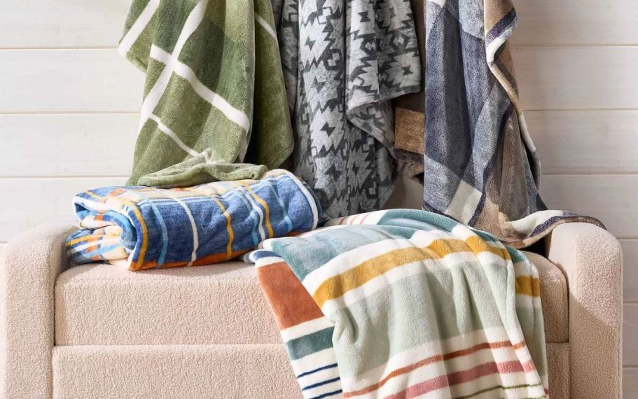 Better Homes & Gardens Plush Throw Blankets Only $7 on Walmart.online (Reg. $16)