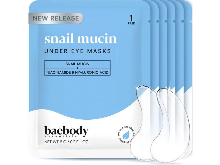 Snail Mucin Eye Masks 6-Pack Only $6.75 Shipped on Amazon (Regularly $10)