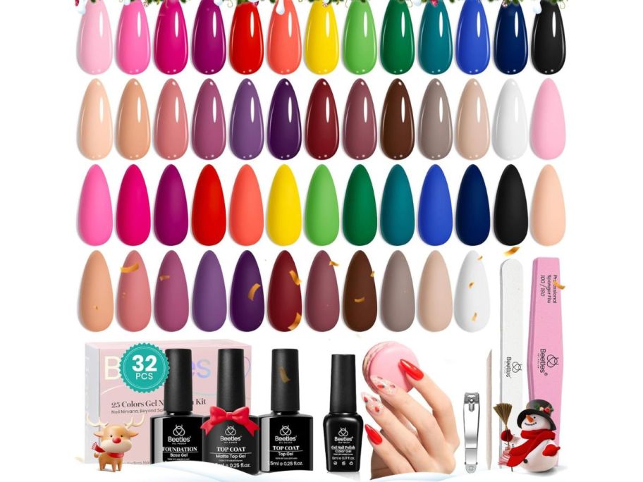 Beetles Gel Nail Polish Chic Outfits Collection 25-Color Set