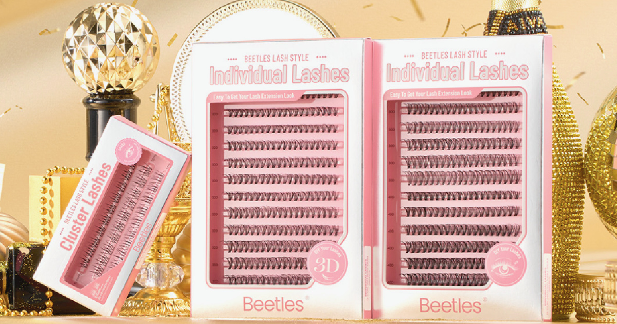 Up to 60% Off Beetles Beauty Products for Prime Members | Lash Clusters 280-Pieces Just $6 Shipped