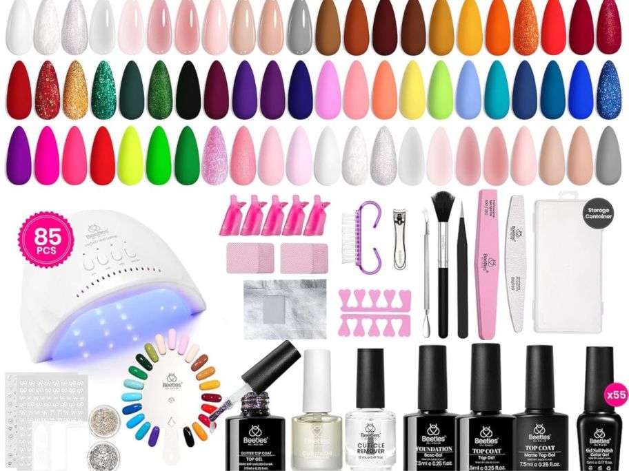 Beetles Style Manifesto Collection 55 Colors Gel Polish Starter Kit