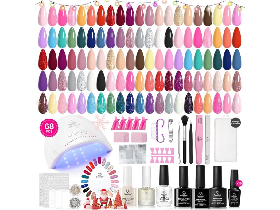 Beetles Vivid Seasons Collection 37 Colors Gel Polish Starter Kit