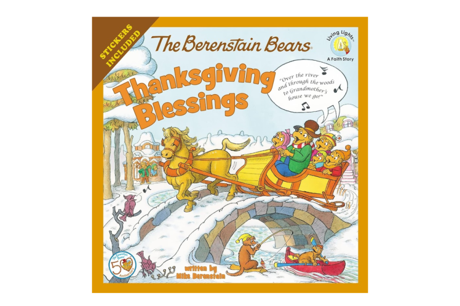 The Berenstain Bears Thanksgiving Blessings Book from Amazon