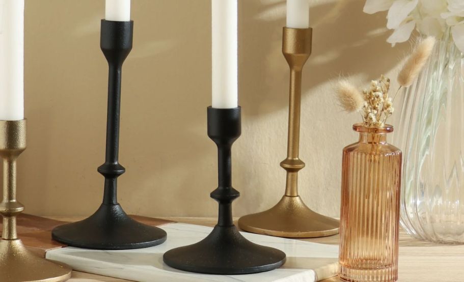 Better Homes & Garden Taper Candle Holders from $7.96