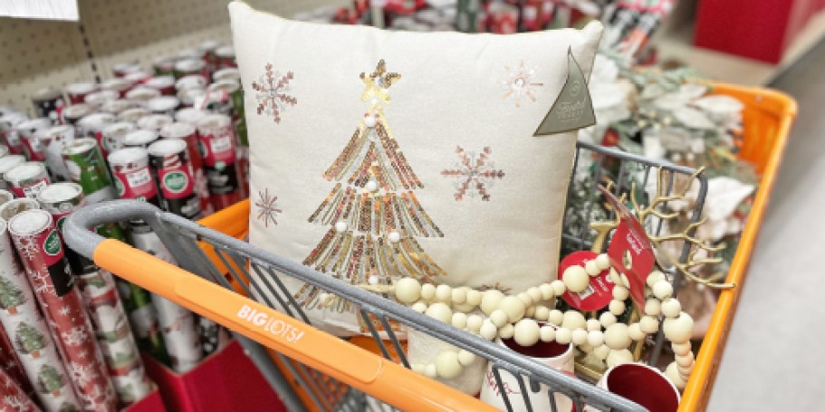 Big Lots Black Friday Sale Starts 11/29 | 50% Off Christmas Pillows & Inflatables, BOGO 50% Off Toys, & More