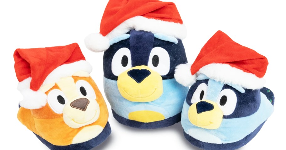 Up to 70% Off Character Shoes on Walmart.online | Bluey Christmas Slippers Just $5.98