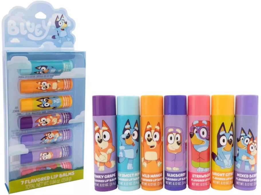 Bluey Lip Balm 7-piece Set