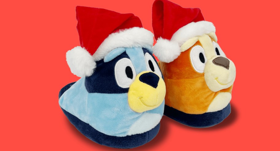 Bluey Holiday Slippers Only $9.98 on Walmart.online (Regularly $20)