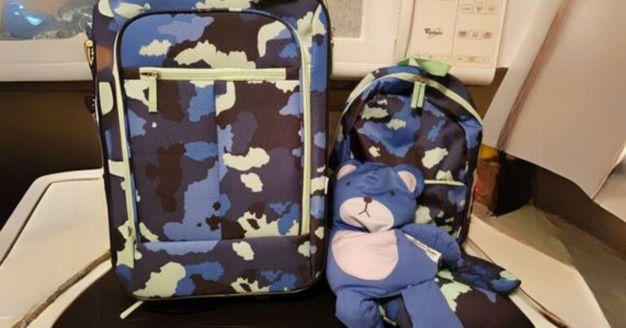 Kids Carry-On Luggage 4-Piece Set UNDER $25 on Walmart.online (Regularly $52)