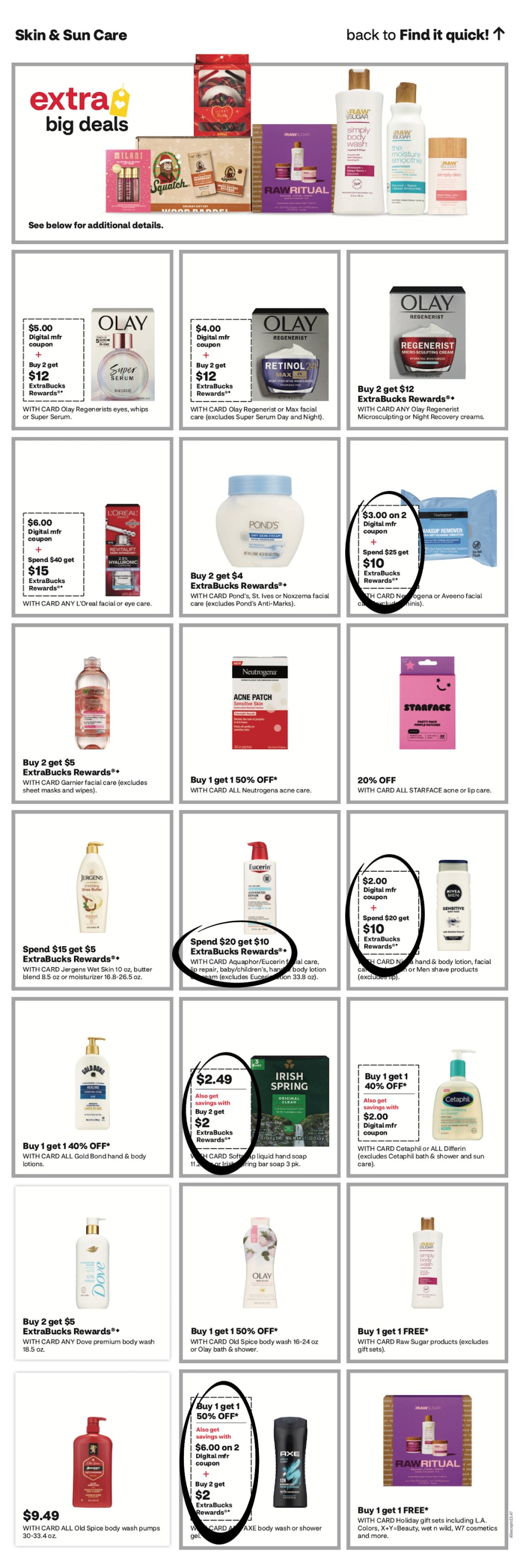 page from CVS ad