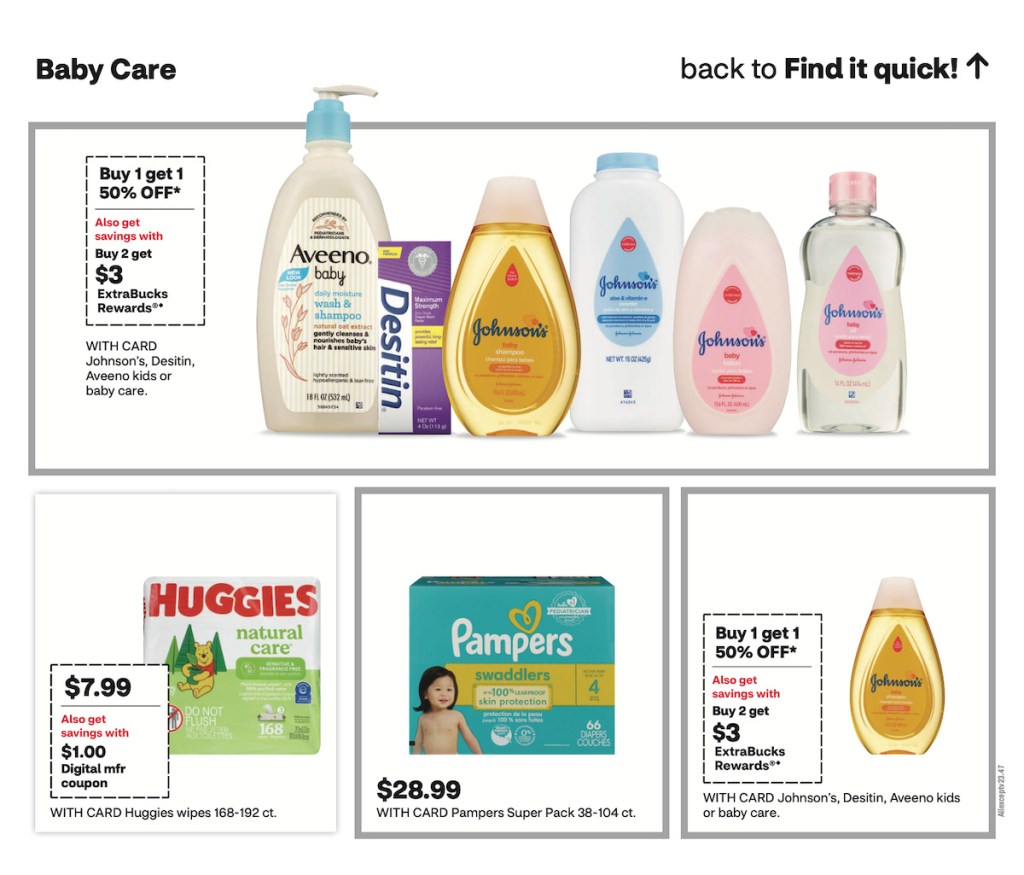 page from CVS ad