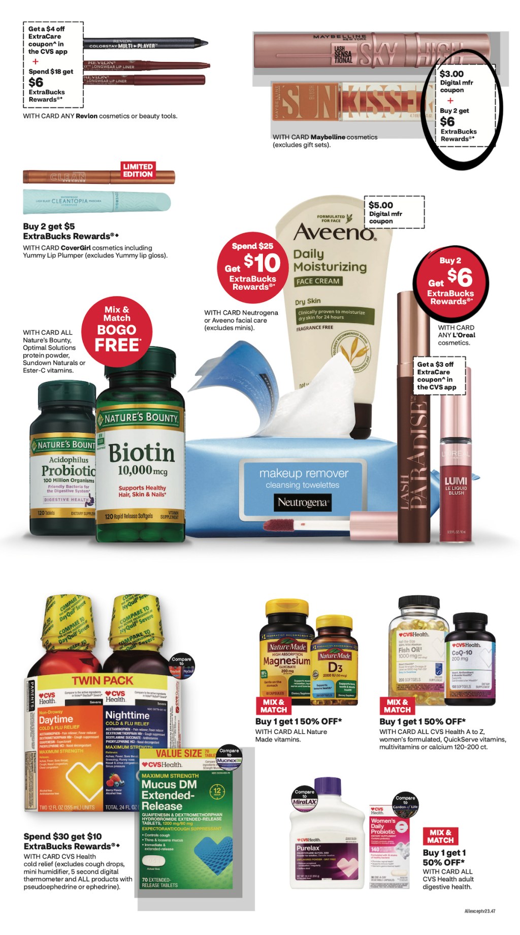 page from CVS ad