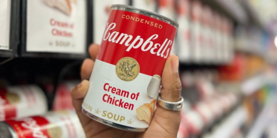 Campbell’s Cream of Chicken Soup 12-Pack Only $9.31 Shipped on Amazon | Just 77¢ Each!