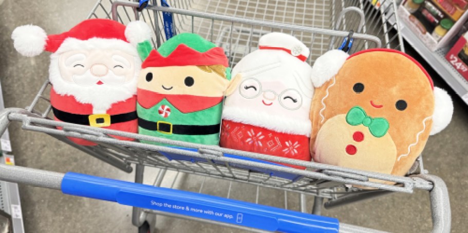 Squishmallows Christmas Plush Only $7.88 on Walmart.online