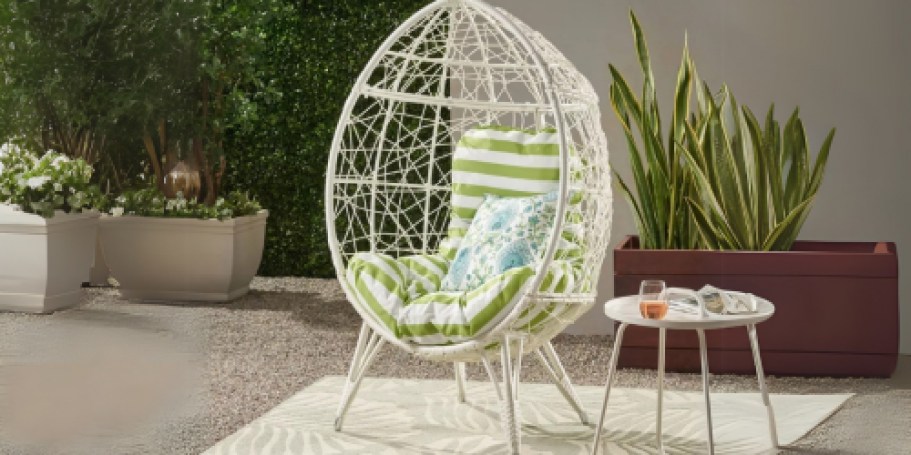 WOW! Wicker Egg Chair ONLY $94 Shipped on Target.online