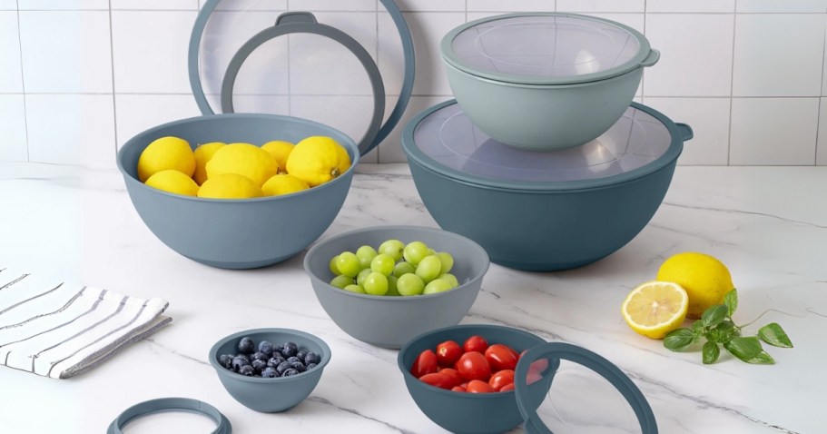 Mixing Bowl 12-Piece Set JUST $10 on Walmart.online (Reg. $23)