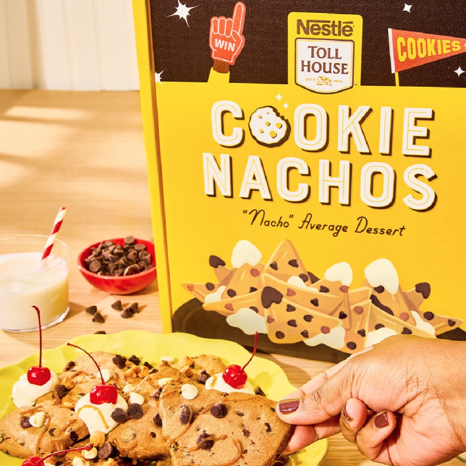 Nestle tollhouse cookie nachos