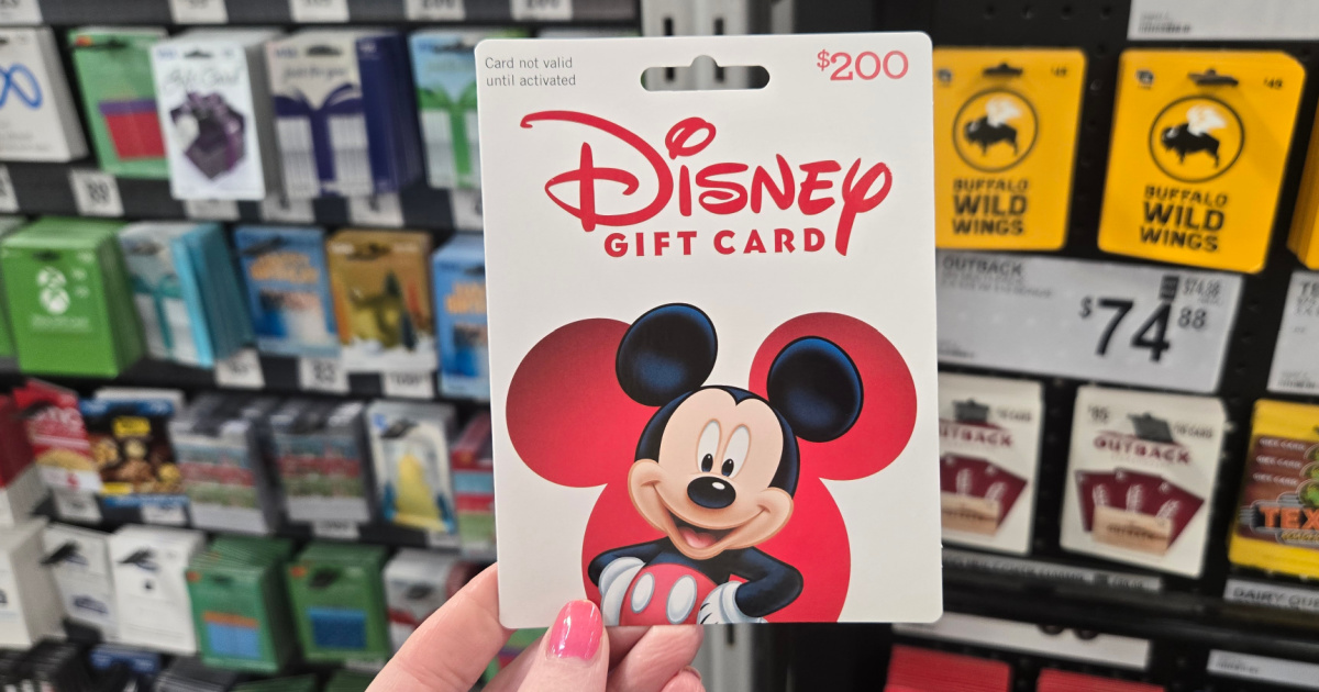 RARE 10% Off Disney Gift Card at Sam’s Club | Use for Tickets, Resorts, Dining & More!