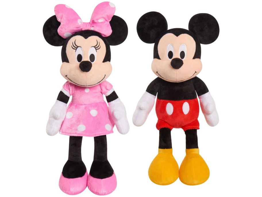 Disney Mickey & Minnie Mouse Plush Set stock image